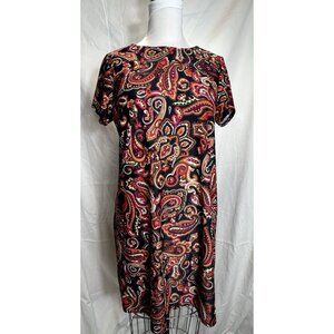 Jude Conally Paisley Dress Women’s‎ Size Medium